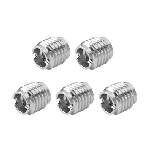 Threaded Inserts G3/8 Thread Stainless Steel Thread Knurled Nuts for Wooden Tap Handle Beer Tap Handle 5pcs in Kuwait
