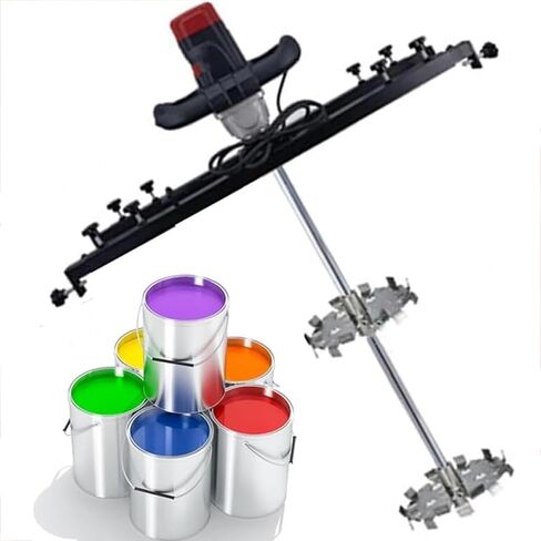 3280W Pneumatic Paint Mixer - Electric Tank Stirrer for Commercial Use, Heavy-Duty Air Agitator for Efficient Barrel Drum Mixing and Paint Stirring in Saudi Arabia