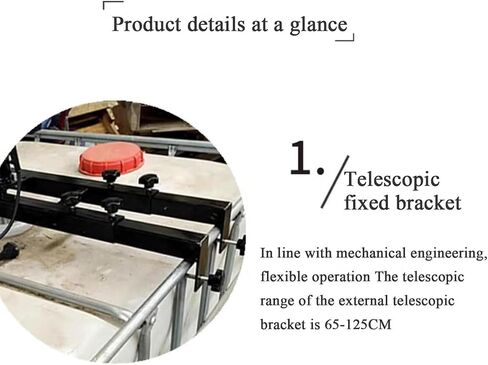 3280W Pneumatic Paint Mixer - Electric Tank Stirrer for Commercial Use, Heavy-Duty Air Agitator for Efficient Barrel Drum Mixing and Paint Stirring in Saudi Arabia