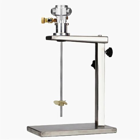 Automatic Paint Mixer 1/16HP Air Agitator - Adjustable Stand Ink Coating Mixing Tool for Viscous Liquids, Paints, Dyes & Inks - Efficient Mixing Solution in Saudi Arabia