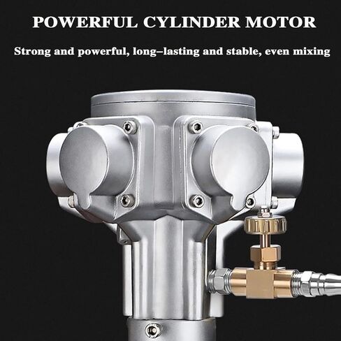 الخلاط التلقائي للطلاء الهوائي ، 5 جالون 1/8hp محرض هواء قابل للتعديل ، آلة خلط احترافية للدهانات والطلاء ، كفاءة وسهلة الاستخدام in Saudi Arabia