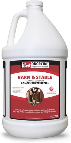 Odorcide Barn & Stable Odor Eliminator for Strong Odor – Cattle & Horse Supplies to Remove Odors – Animal-Safe All Surfaces Deodorizer – Non-Enzymatic Odor Neutralizer Horse Barn Supplies (Kit) in Saudi Arabia