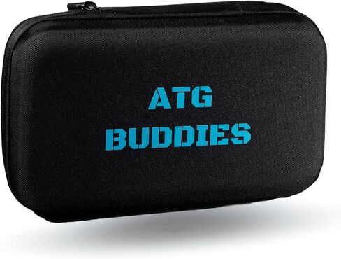 + ATG Buddies - كتلة إسفين القرفصاء لكعب القرفصاء المرتفعة ، لوحة مائلة من نقالة العجل لرفع الأثقال من أجل ATG تقسيم Quats ، وتحسين توازن التنقل وأداء القوة ، والوزن الخفيف وسهولة السفر معها ، ويأتي مع علبة حمل. in Saudi Arabia