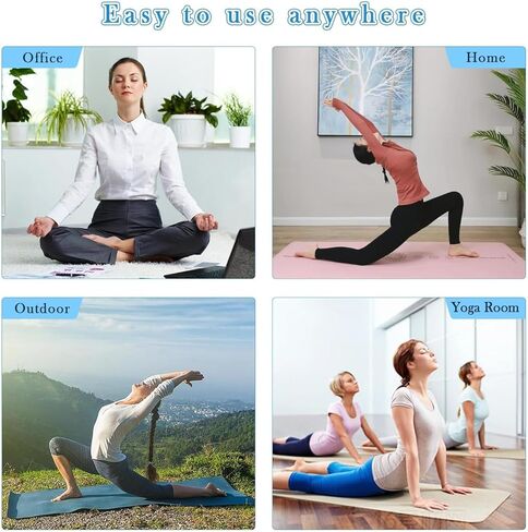 Jiurun Foot and Calf Stipter Kit - حزام تمتد الساق ، روك القدم ، أوتار الركبة وعجل ، مناسبة لتمديد الساقين والفخذين (الأزرق) in Kuwait