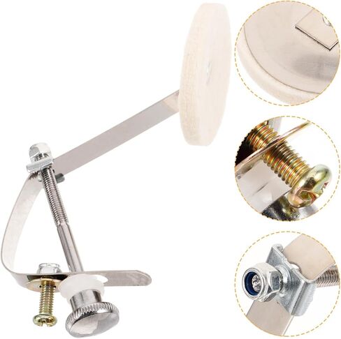 منصات كتم الصوت طبل طفرة طبل طبل Dampener Beat Mute Pad Pad Clamp-On Tone Control Accessories Feat in Kuwait
