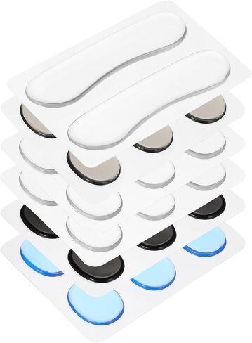 MECCANIXITY 32 Pcs Drum Dampeners Gel Pads Silicone Mute Pads Drum Silencers Drum Dampeners Moon Gels Blue 33x26x3mm for Drums Cymbals Tone Control in Saudi Arabia
