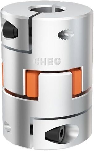 LF 3 Jaw D40L50 Coupler Aluminium Plum Flexible Shaft Coupling Stepper Motor Connector 8/10/12/12.7/14/16/20/22mm(14mmx16mm) in Saudi Arabia