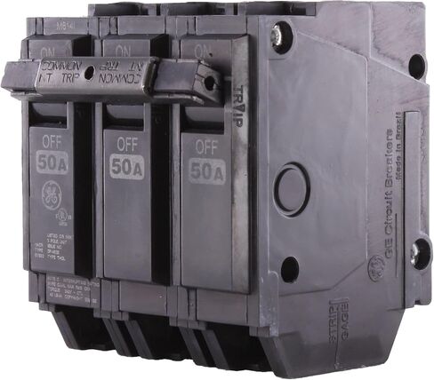 GE THQL32050; 3P 50A 240V PLUG-IN CB in Saudi Arabia