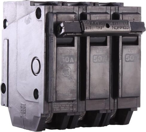 GE THQL32050; 3P 50A 240V PLUG-IN CB in Saudi Arabia
