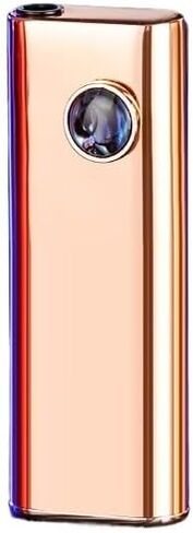 Soft Flame Design, Butane Lighter, Adjustable Flame Size, Made of Durable Metal, Portable, Suitable for Candle Camping and More (Butane not Included)(Black 1) in Saudi Arabia