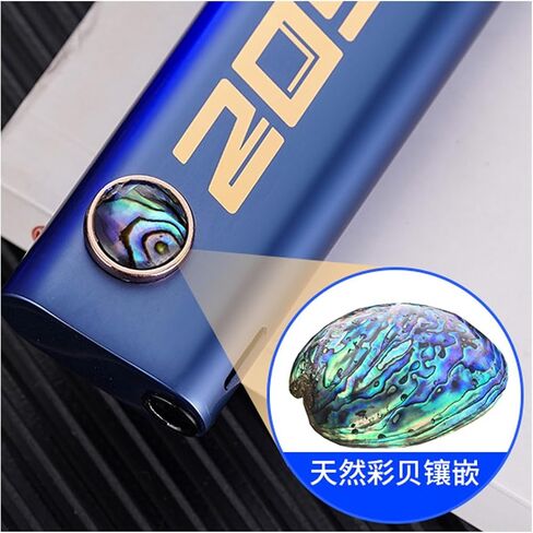 Soft Flame Design, Butane Lighter, Adjustable Flame Size, Made of Durable Metal, Portable, Suitable for Candle Camping and More (Butane not Included)(Black 1) in Saudi Arabia