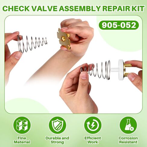 Chunful 2 Set 905-212 Bonnet Poppet Repair kit and 905-052 765 Check Valve Assembly Repair Kit Includes Check Valve Spring Retainer and Holder for Febco 1" and 1 1/4" Model 765 Pressure Vacuum Breaker in Saudi Arabia