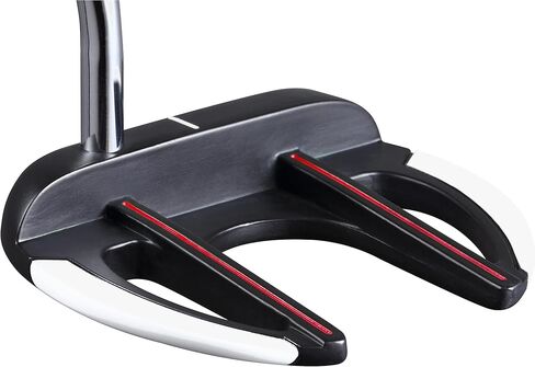 Majek K5 P-202 New Red and Black Golf Putter Right Handed Club Claw Style Forgiving Mallet 34 Inches Precision Steel Shaft Lady Flex Ladies Standard Length Perfect for Lining up Your Putts in Saudi Arabia