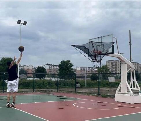 عودة كرة السلة المعدنية ، شبكة إعادة صياغة معلقة للأطواق ، ومساعدات كرة السلة ، والعائد ، والعائد ، للتدريب والممارسة in Kuwait