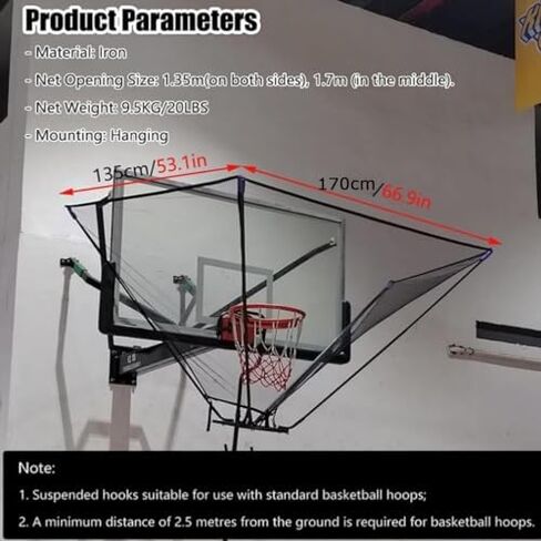 آلة تصوير كرة السلة ، مع شبكة إعادة صياغة ، 180 درجة شلال قابلة للتدوير ، لممارسة الرمية الحرة المعززة in Kuwait