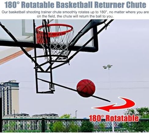 آلة تصوير كرة السلة ، مع شبكة إعادة صياغة ، 180 درجة شلال قابلة للتدوير ، لممارسة الرمية الحرة المعززة in Kuwait