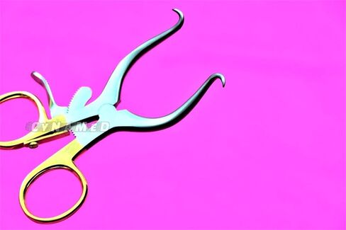 Premium Gold Ring Pediatric Gelpi Retractor 3.5" (CYNAMED) in Saudi Arabia