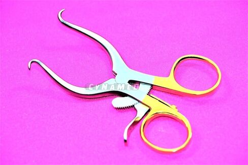 Premium Gold Ring Pediatric Gelpi Retractor 3.5" (CYNAMED) in Saudi Arabia