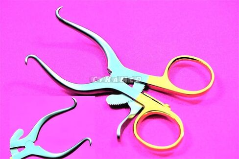 Premium Gold Ring Pediatric Gelpi Retractor 3.5" (CYNAMED) in Saudi Arabia