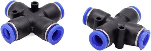 موصل مضخة الهواء السريع الهوائي PU Cross Cross Fourway Connector PZA4 6 8 10 12 TRACHEA QUICK SLUP (FURWAWYPZA-10) in Kuwait
