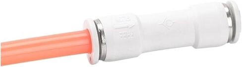 2pc الهوائية الهوائية في اتجاه واحد أنبوب الهواء موصل سريع للهواء مباشرة من خلال صمام الدائرة فحص الغاز صمام الفحص AKH4/6/8/10/12 (AKH-12 (أبيض)) in Kuwait