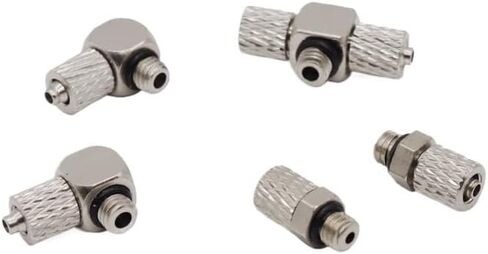 أسطوانة Mini Micro Pagoda Pt Quick-Twist المفصل PL4-M5 PC4/6-M3-M5-M5-M6 PB (تمر عبر PC4 M3) in Kuwait