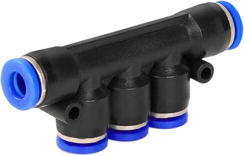 الموصل الهوائي موصل أنابيب هواء سريع الخمسة اتجاهات من خمسة اتجاهات PK-4/6/8/10/12 (PK-6) in Kuwait