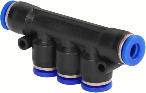 الموصل الهوائي موصل أنابيب هواء سريع الخمسة اتجاهات من خمسة اتجاهات PK-4/6/8/10/12 (PK-6) in Kuwait