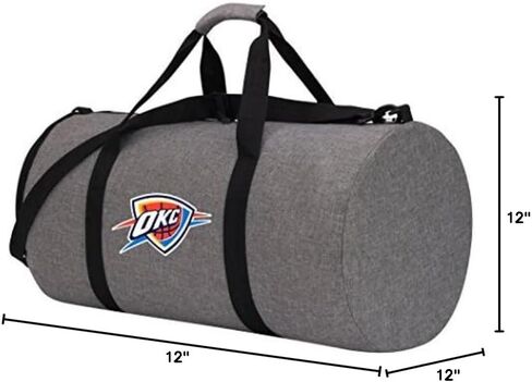 Officially Licensed NBA "Wingman" Duffle Bag, Gray, 24" x 12" x 12" in Saudi Arabia