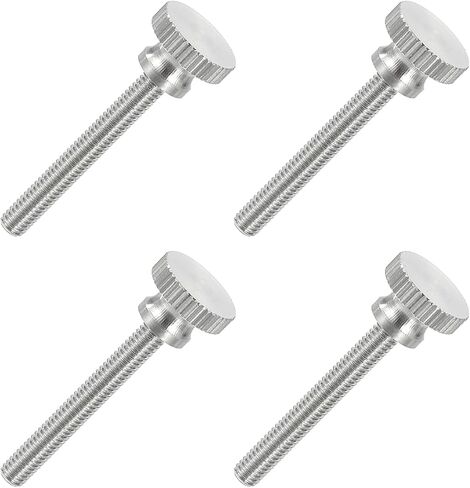 Meccanixity 4 PCS M4 × 30 مم مسامير رأس مسطحة الرأس ، 304 من الفولاذ المقاوم للصدأ سحابات ملولبة على ملولبة الإضاءة لإضاءة الأجهزة المنزلية المعدات الإلكترونية in Saudi Arabia