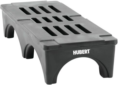 HUBERT Black Plastic Dunnage Rack - 60" L x 22" W x 12" H in Saudi Arabia