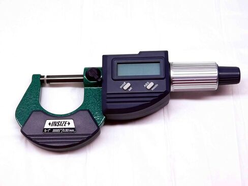 insize #3109-25e الرقمية الإلكترونية خارج الميكرومتر 0-1 " / 0-25mm .00005"-MS7104ins in Kuwait