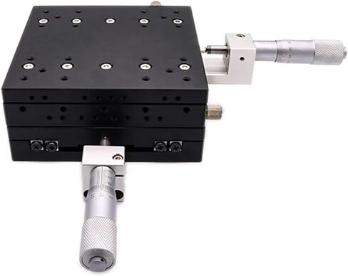 الجدول المنزلق ميكرومتر زميل XY محور 125 * 125 منصة الإزاحة اليدوية تقليم الجدول الزحالي دليل الأسطوانة LY125-LM/LY125-RM/LY125-LM (LY125-CM) in Kuwait