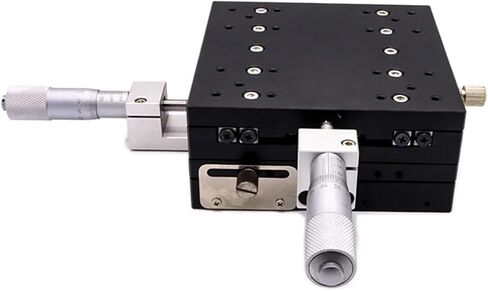 الجدول المنزلق ميكرومتر زميل XY محور 125 * 125 منصة الإزاحة اليدوية تقليم الجدول الزحالي دليل الأسطوانة LY125-LM/LY125-RM/LY125-LM (LY125-CM) in Kuwait