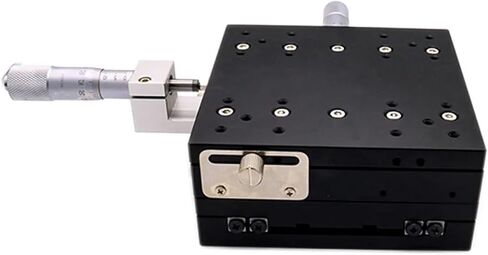 الجدول المنزلق ميكرومتر زميل XY محور 125 * 125 منصة الإزاحة اليدوية تقليم الجدول الزحالي دليل الأسطوانة LY125-LM/LY125-RM/LY125-LM (LY125-CM) in Kuwait