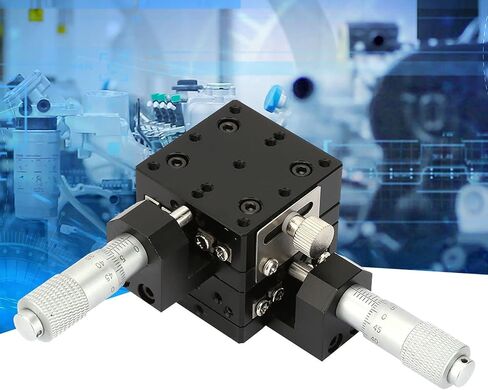 المراحل الخطية المتقاطعة ذات الأسطوانة 40 × 40 × 40 مم من الجدول الزمني للميكرومتر مع تطبيقات التشذيب الدقيقة وتطبيقات المرحلة XY in Saudi Arabia