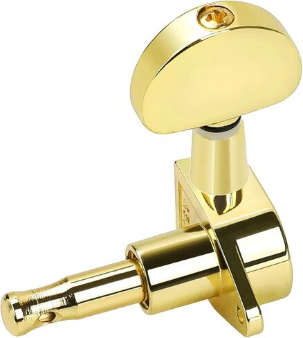 Banworks 3L3R '60S Guitar Tuning Beads مفاتيح 15: 1 آلات مفاتيح توليف السلسلة الجيتار مع 90 درجة التثبيت لعلامة Gibson/Epiphone Les Paul Lp Guitar Acoustic Jt JT/JXQ-05 Golden Half Moon زر in Kuwait