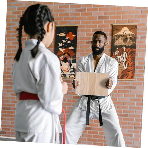 BESTonZON 10Pcs Professional Taekwondo Breaking Boards Wooden Planks for Martial Arts Training for Karate Taekwondo Practice Enhance Focus Reaction Skills in Saudi Arabia