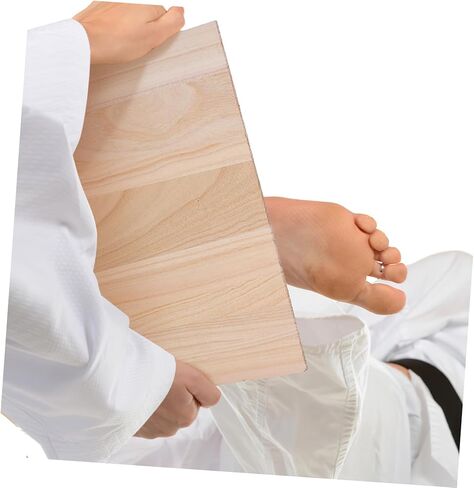 BESTonZON 10Pcs Professional Taekwondo Breaking Boards Wooden Planks for Martial Arts Training for Karate Taekwondo Practice Enhance Focus Reaction Skills in Saudi Arabia