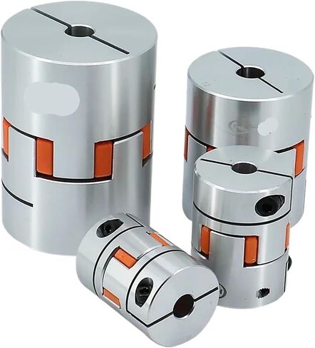CNC Motor Ballscrew 3 Jaw Spider Plum Shaft Coupler Flexible Coupling D40 L66 8/9/10/12/14/15/16/17/18/19/20/21/22mm 1Pcs(12X16) in Saudi Arabia