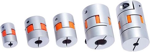 D20L25 Four Jaws Aluminium Plum Coupling Encoder CNC Stepper Motor Shaft Component Spider Flexible Coupler 1Pcs(6x7) in Saudi Arabia