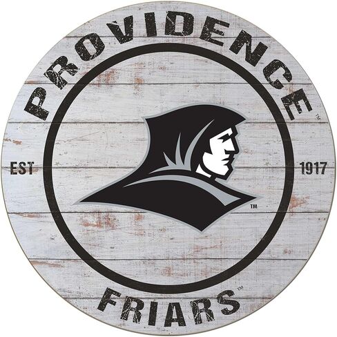 KH Sports Fan Providence Friars Weathered Circle Sign, 20x20 Inches, Friars Decor for Dorm Room, Fan Cave, Living Room; Display Your Team Spirit with This Providence Friars Wall Art in Saudi Arabia