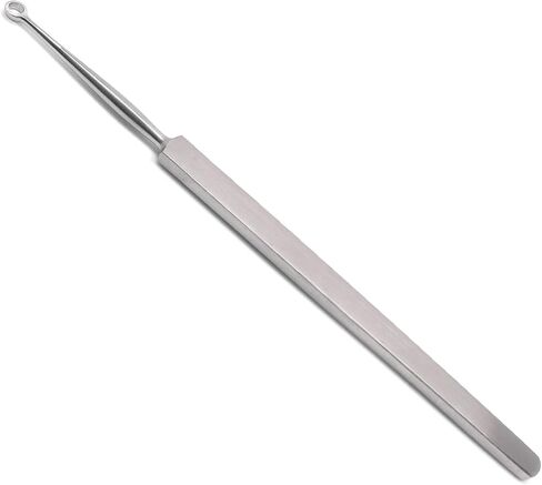 3× Fox Dermal Curettes Dermatology 4mm ENT 5.5" Surgical Premium Stainless Steel Instruments in Saudi Arabia