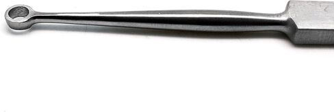3× Fox Dermal Curettes Dermatology 4mm ENT 5.5" Surgical Premium Stainless Steel Instruments in Saudi Arabia
