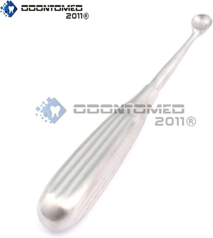 OdontoMed2011® Bone CURETTES 5.5" 5MM X 7MM Oval German Grade Grade ODM in Saudi Arabia
