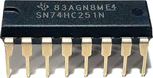 SN74HC251N SN74HC251 74HC251 محددات البيانات/مضاعفات مع مخرجات 3 حالات IC DIP-16 (حزمة 10)) in Kuwait