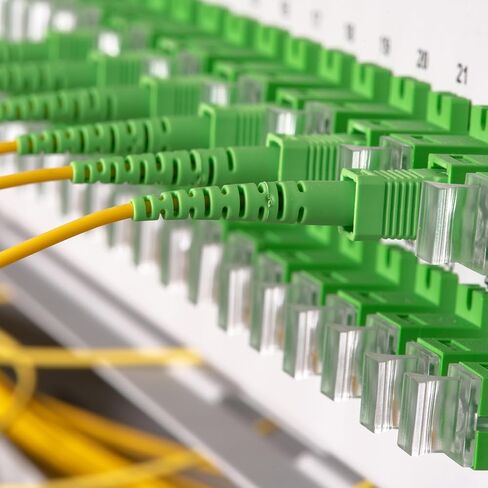 Meccanixity الألياف البصرية مقرنة FC ذكر إلى LC أنثى OM3 Multi-mode Simplex الألياف البصرية محول الألياف محول الألياف المحول للإنترنت الشبكة ، 4 حزمة in Saudi Arabia