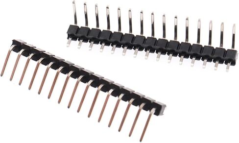 20 قطعة 40p 2.54mm ملعب شريط صف واحد الدبوس شريط 40pin 2.54mm الملعب in Kuwait