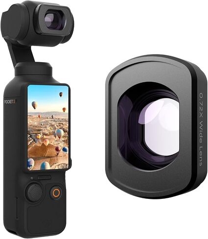 مرشح الأشعة فوق البنفسجية المغناطيسية Movmax لـ DJI Osmo Pocket 3 ، حماية مرشح لجيب 3 ملحقات Creator Combo ، إطار ألمنيوم مملوء بالزجاج/البصري/البصري. in Kuwait