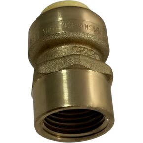 10-pack 1/2 "push-to-connect x 1/2" محول NPT الإناث-تناسب النحاس النحاسي السريع ، متوافق مع أنابيب PEX والنحاس و CPVC لأنظمة السباكة و HVAC in Kuwait